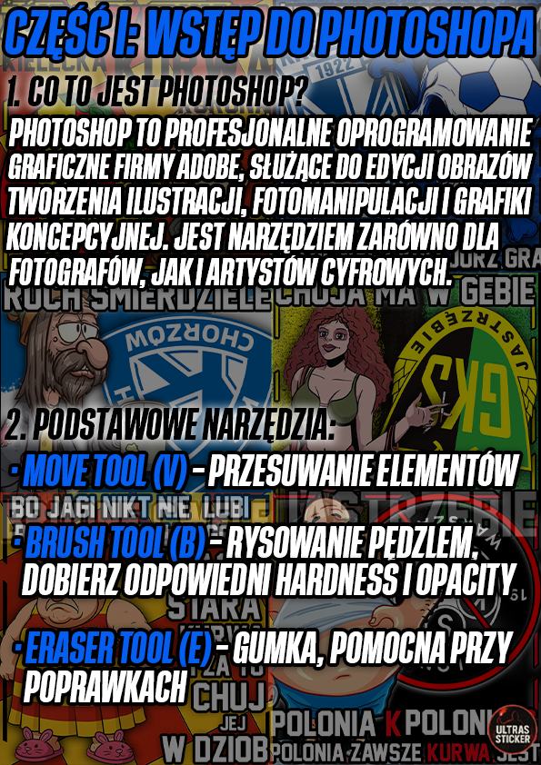 E-BOOK Kurs robienia vlepek kibicowskich